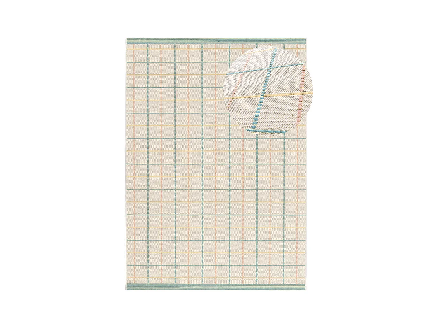 Alfombra exterior  - geométrico - multicolor - 160 x 230 cm - MANILA