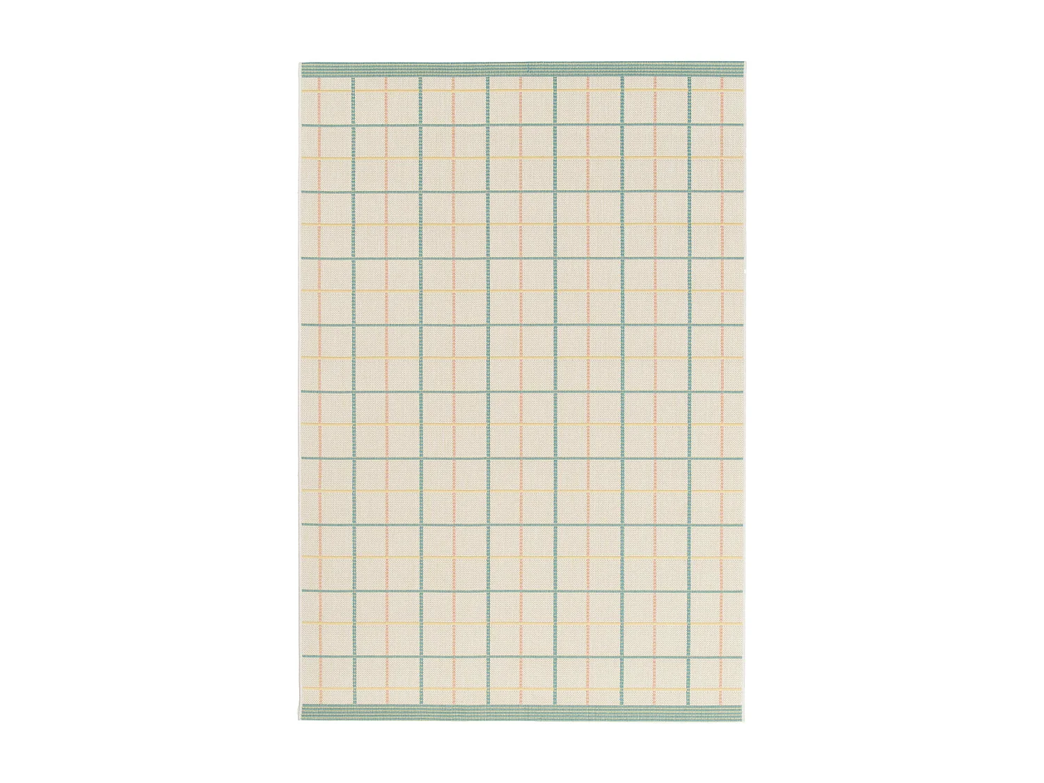 Tappeto esterior - geometrico - multicolore - 80 x 150 cm - MANILA