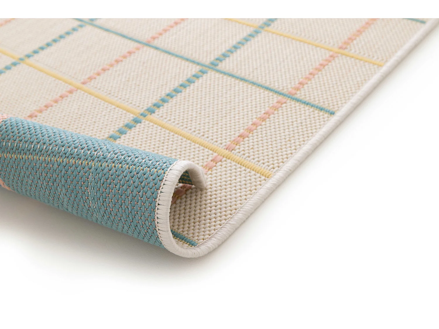 Indoor-Outdoor Teppich - geometrisch - mehrfarbig - 120x170 cm - MANILA