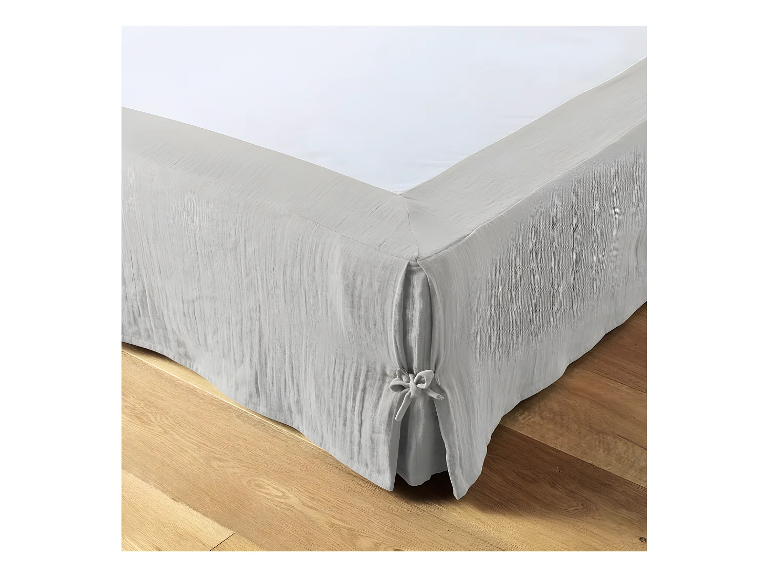 Cache sommier 180x200 cm Gaze de coton Nuage