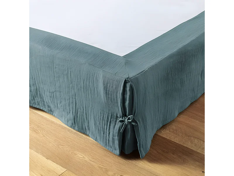 Cache sommier 160x200 cm Gaze de coton Canard