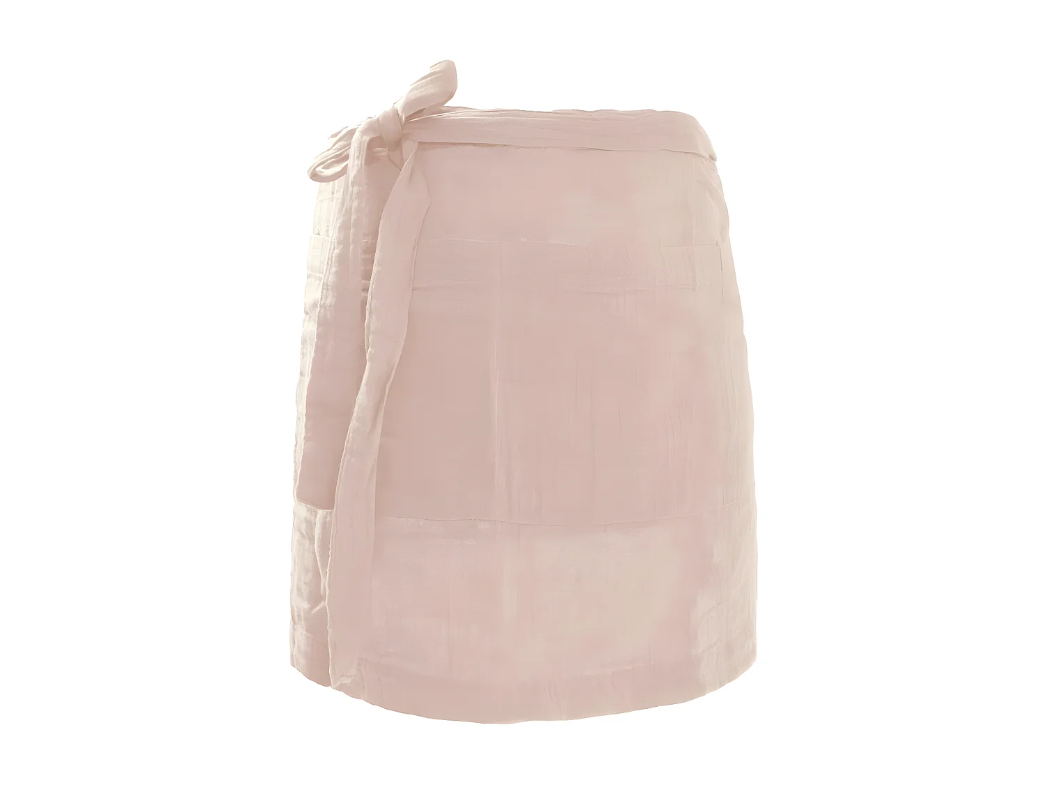 Tablier 45x80 cm Gaze de coton Guimauve