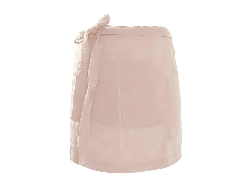 Tablier 45x80 cm Gaze de coton Guimauve