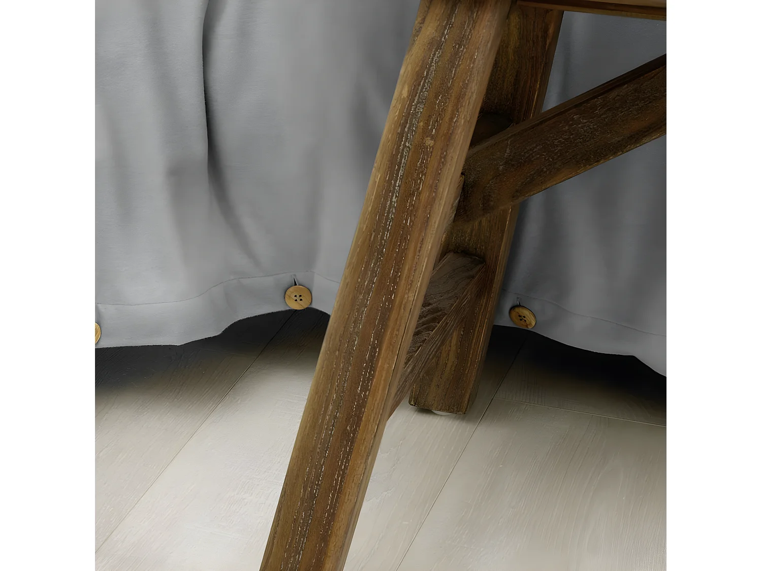 Housse de couette 140x200 Flanelle de Coton Brume