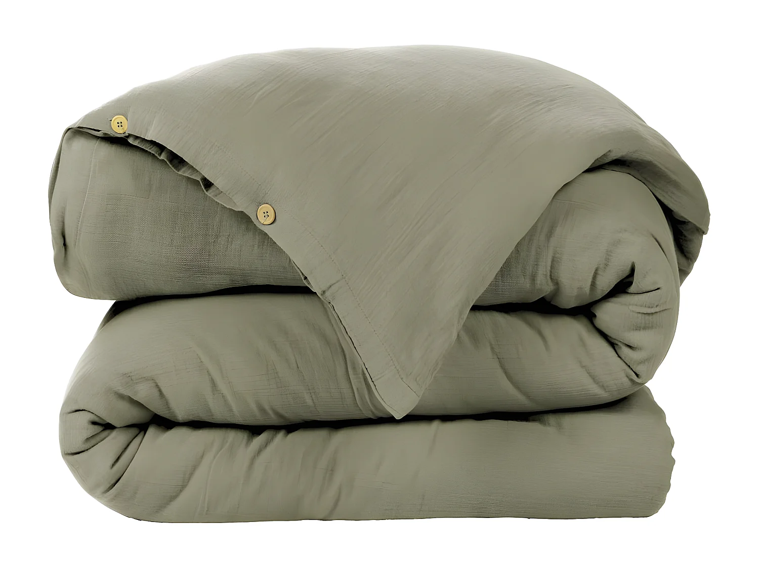 Housse de couette 140x200 cm en Gaze de coton Romarin