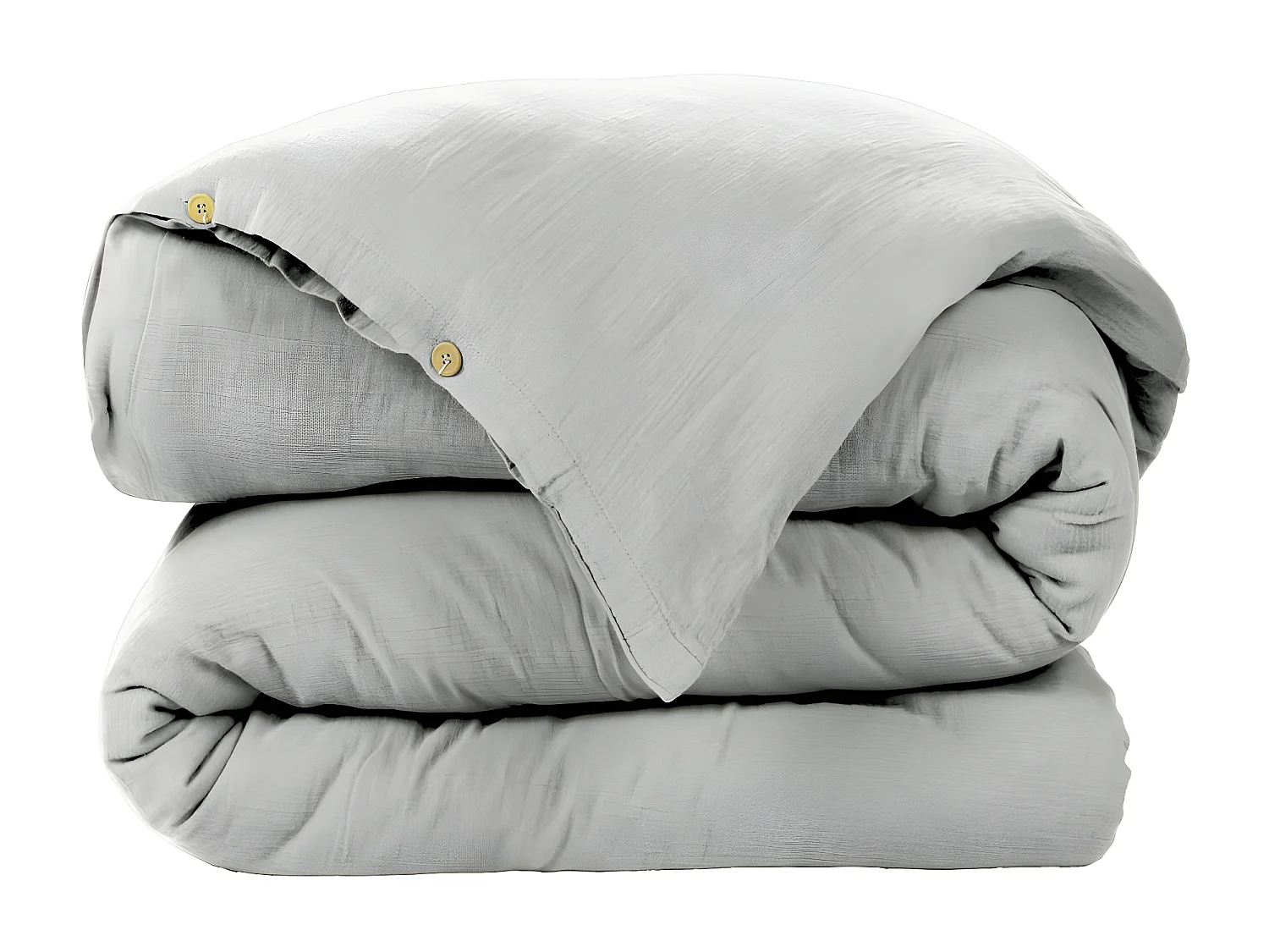 Housse de couette 140x200 cm en Gaze de coton Nuage