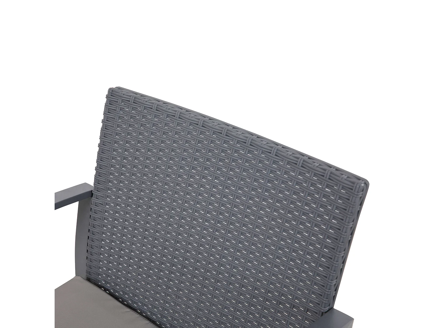 Poly rotin Salon de jardin Ensemble table et fauteuils