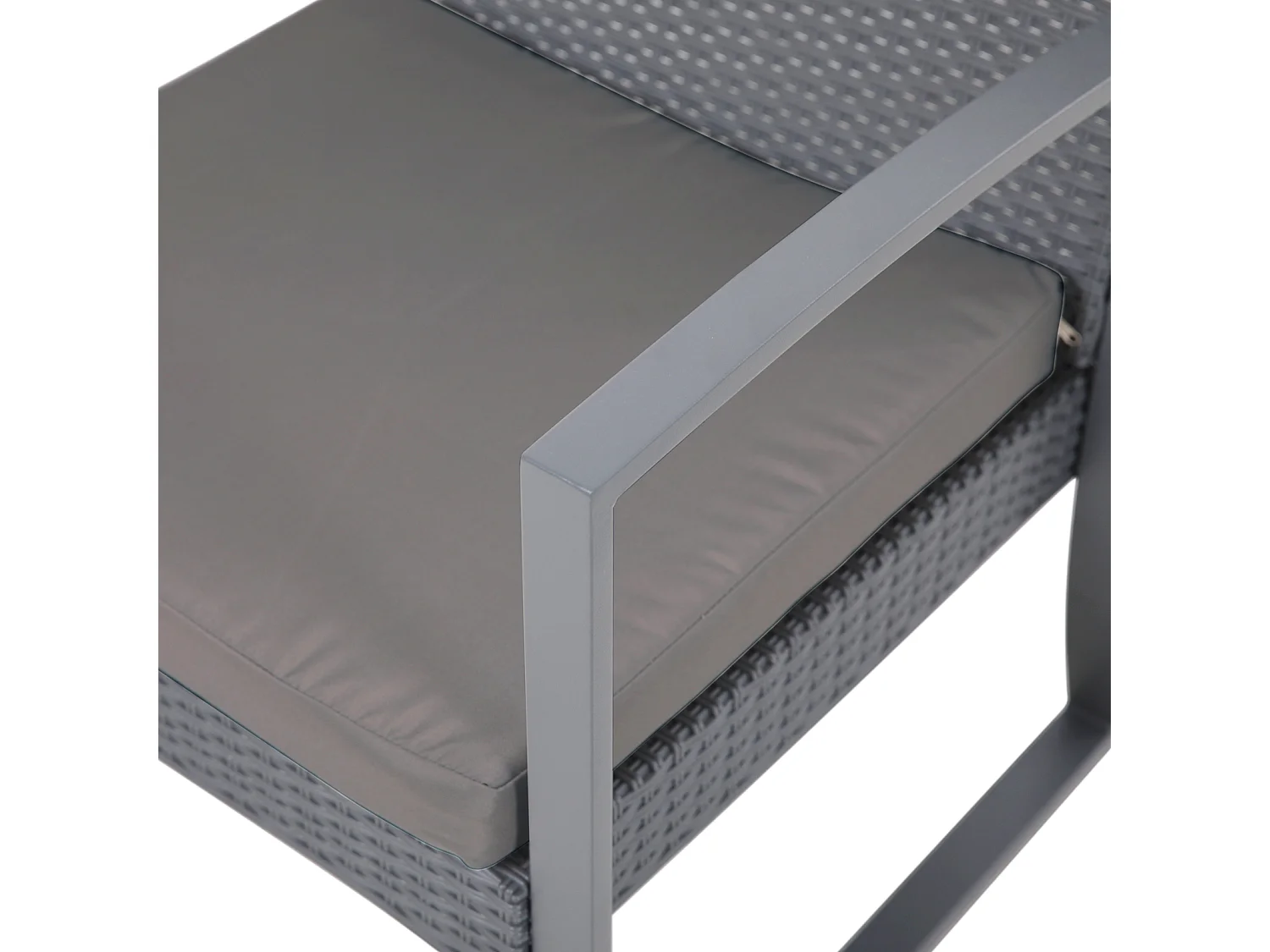 Poly rotin Salon de jardin Ensemble table et fauteuils