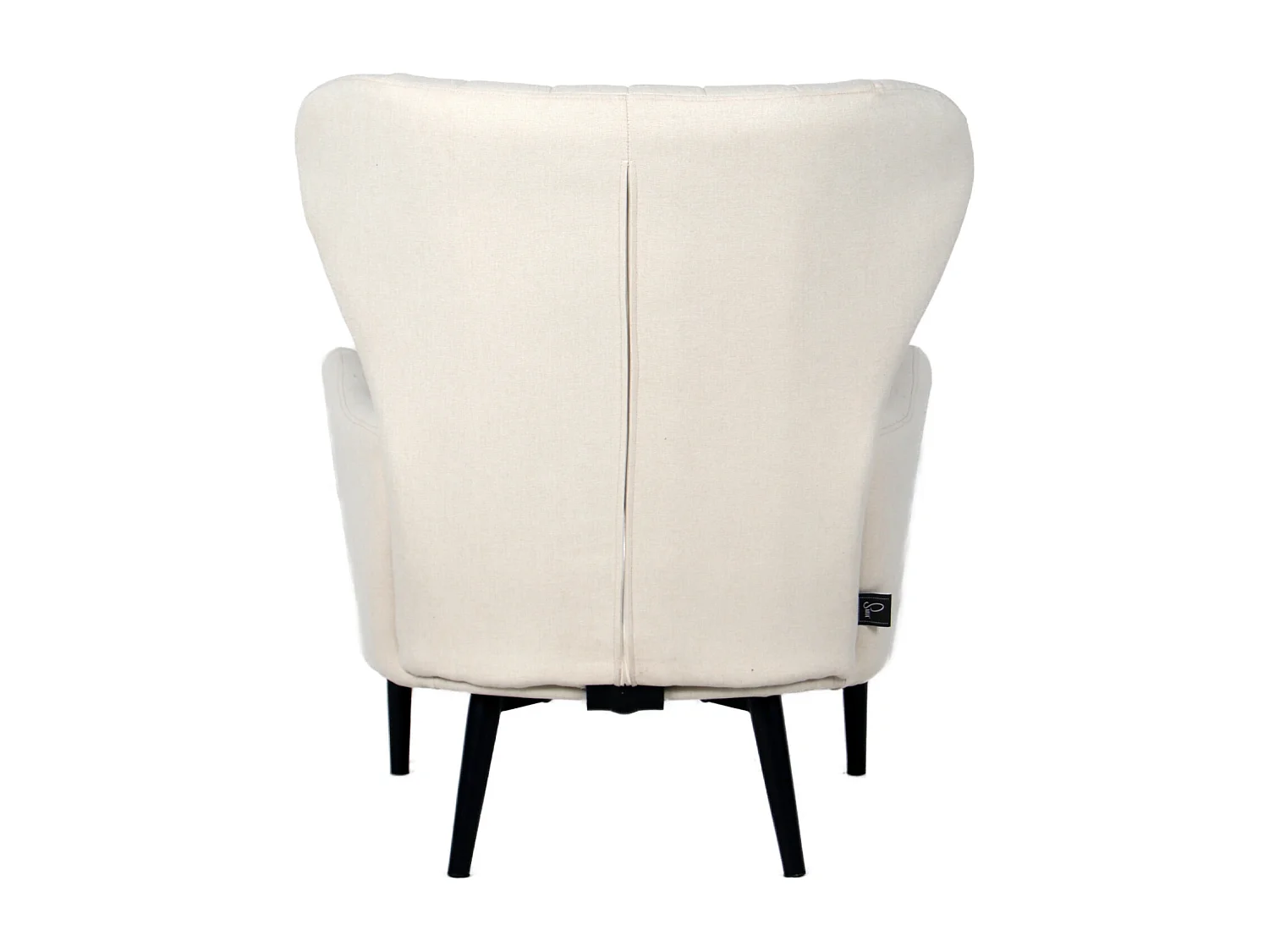 Fauteuil à oreilles rembourré