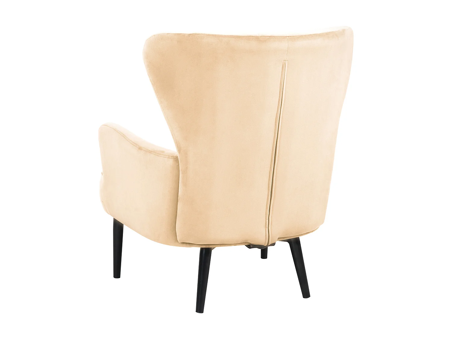 Fauteuil à oreilles rembourré