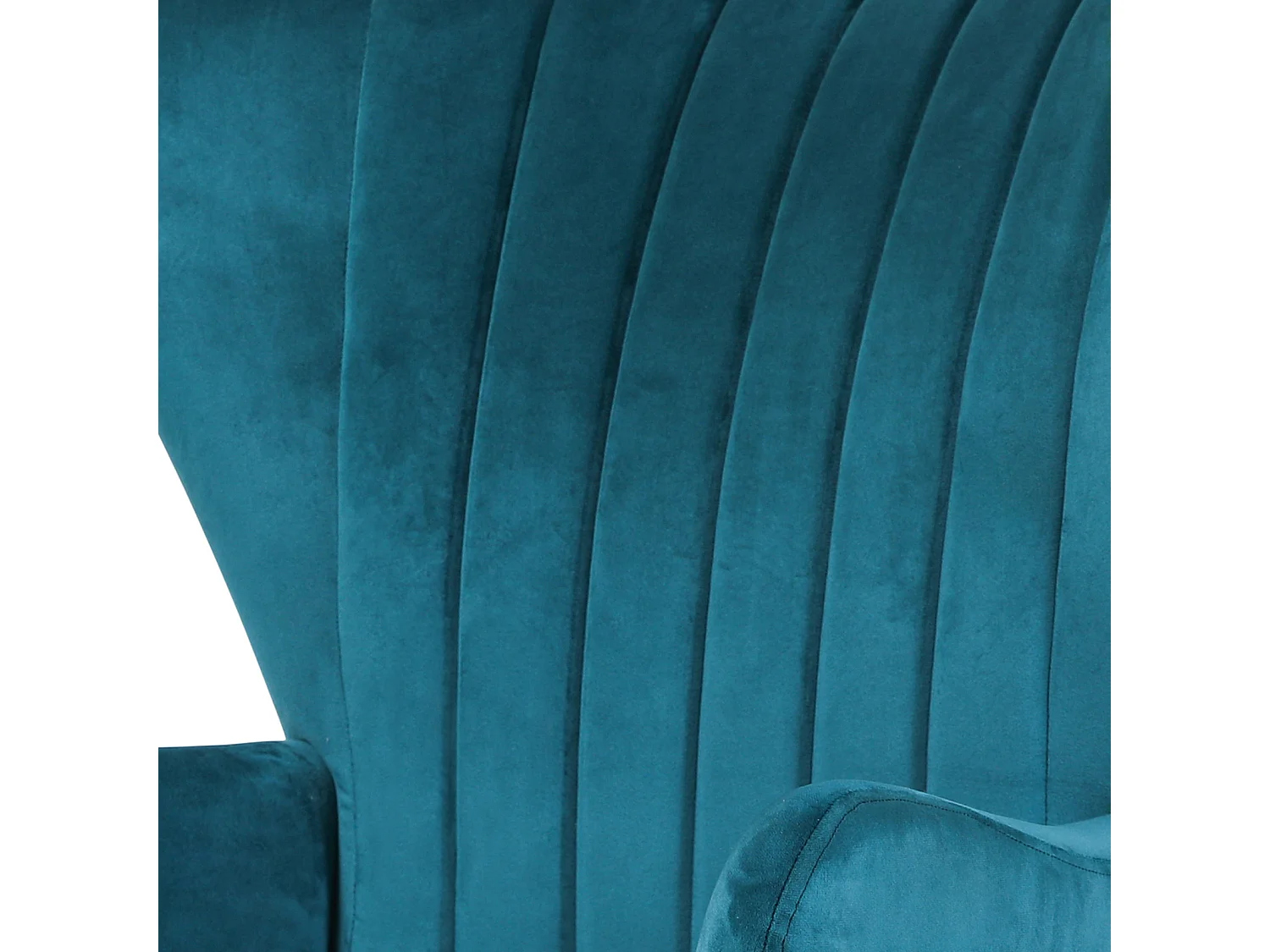 Fauteuil à oreilles rembourré