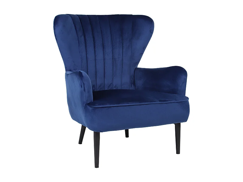 Fauteuil à oreilles rembourré