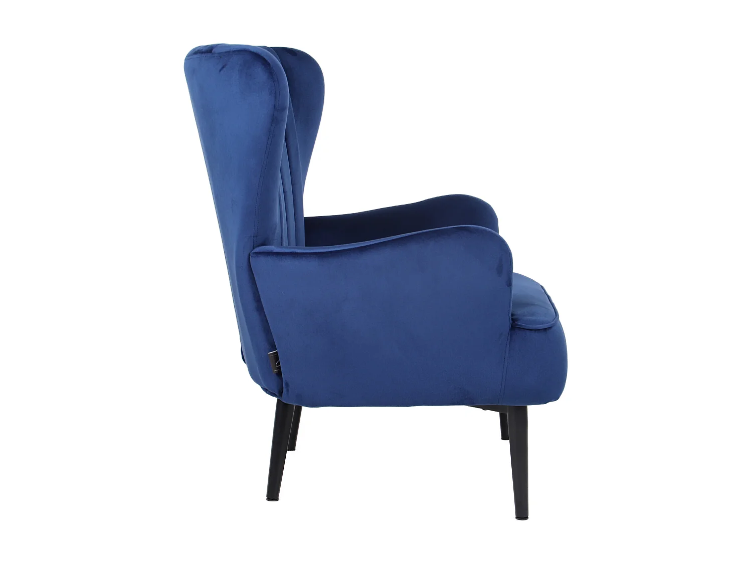 Fauteuil à oreilles rembourré