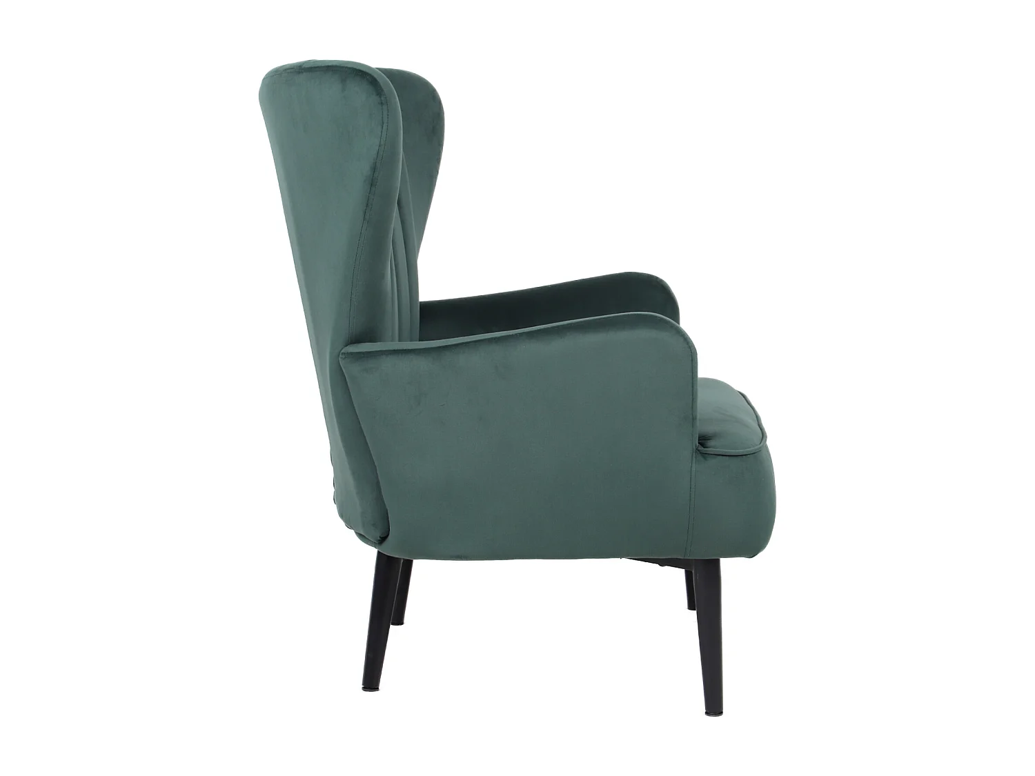 Fauteuil à oreilles rembourré