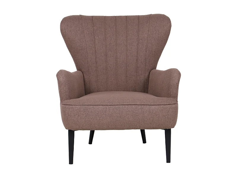 Fauteuil à oreilles rembourré