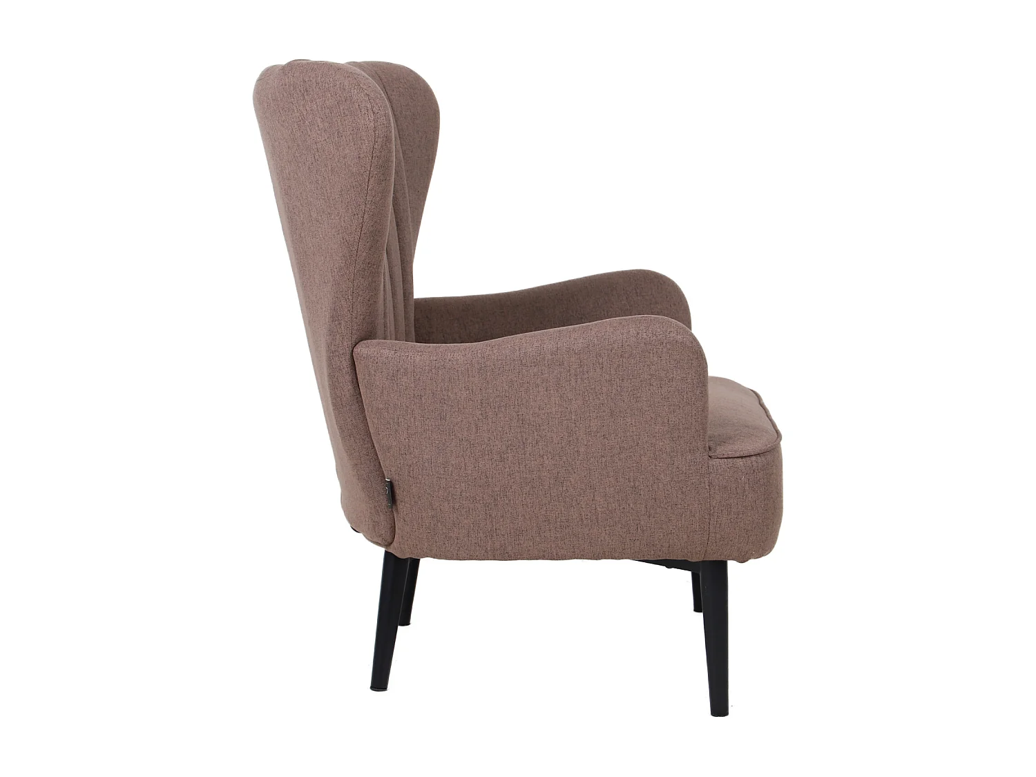 Fauteuil à oreilles rembourré