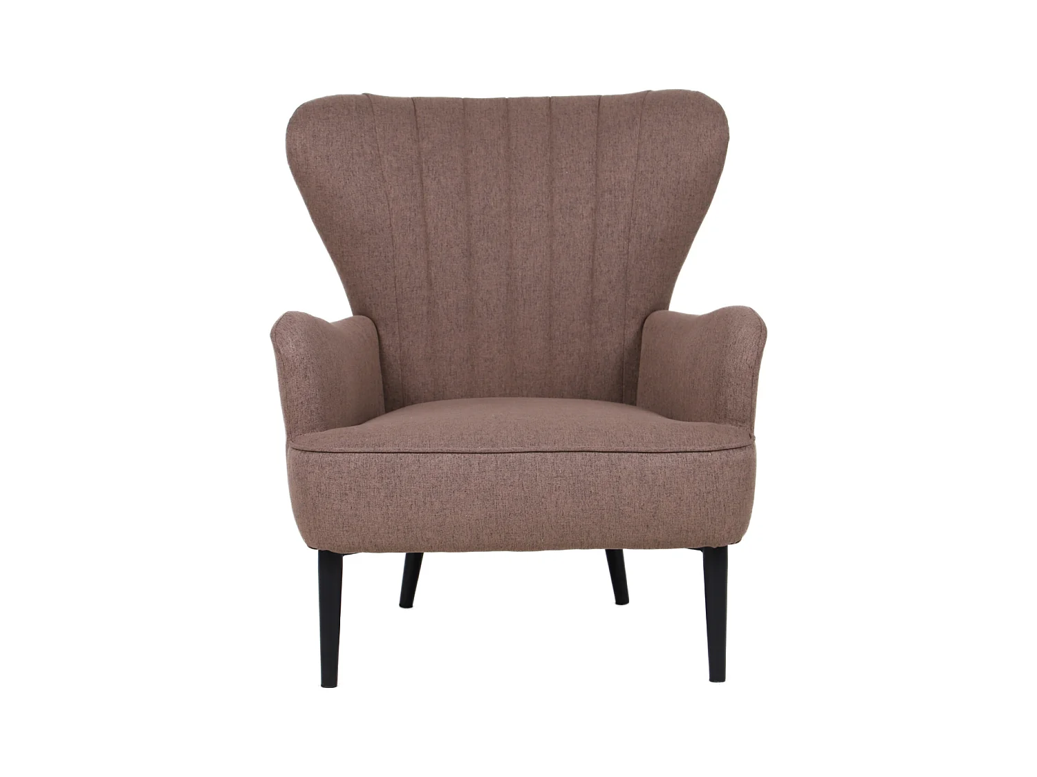 Fauteuil à oreilles rembourré