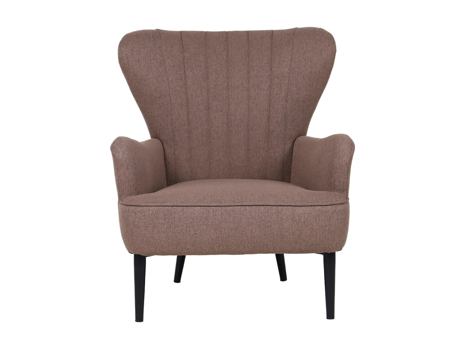 Fauteuil à oreilles rembourré