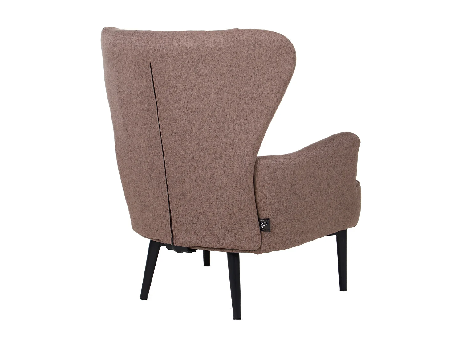 Fauteuil à oreilles rembourré
