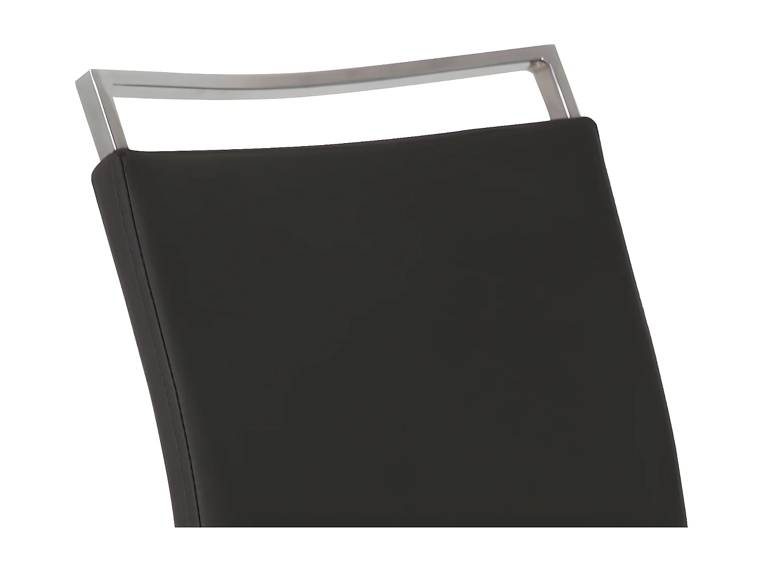 Lot de 2 chaises pivotantes en similicuir