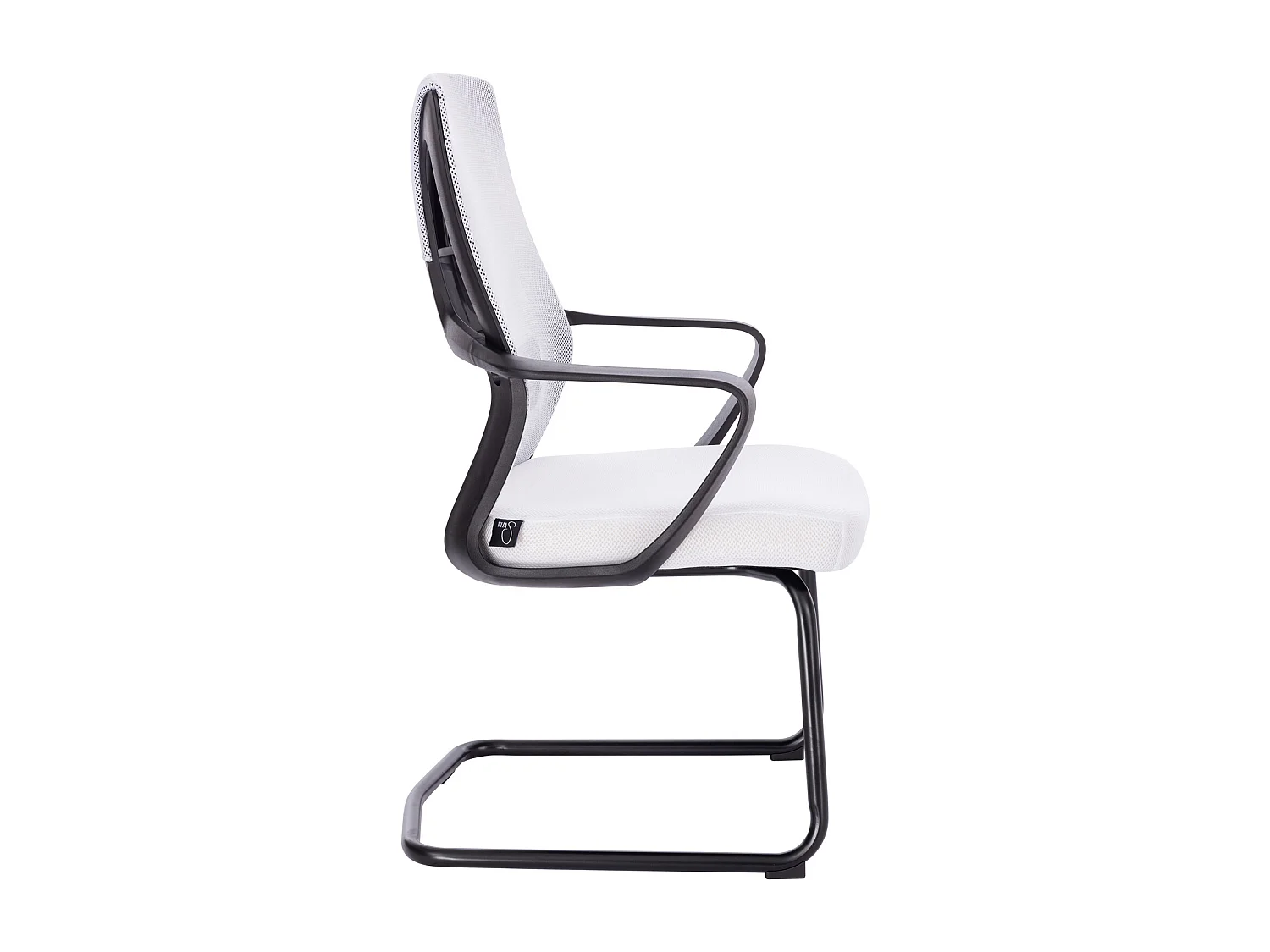 Chaise de conférence à piétement luge