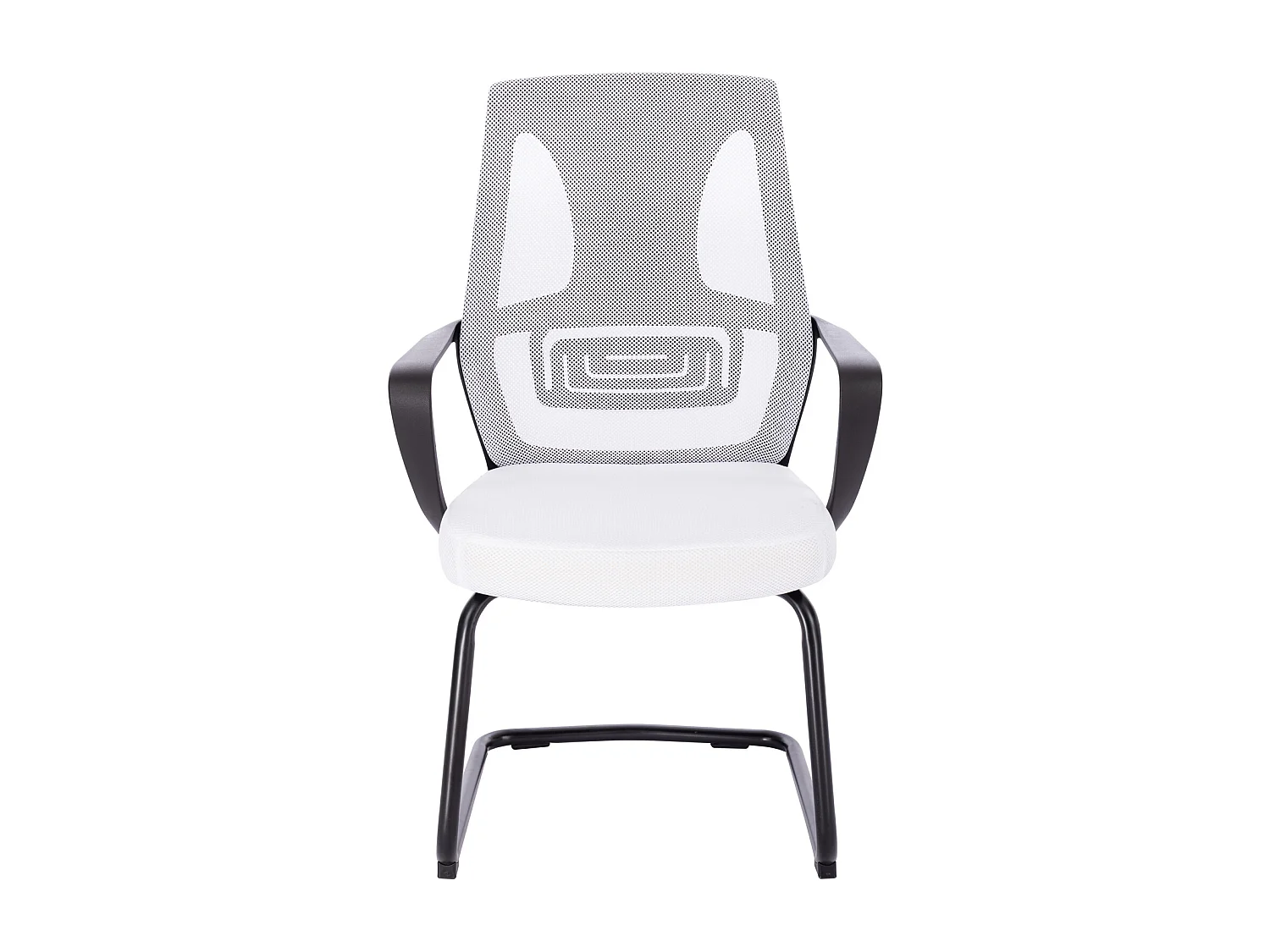 Chaise de conférence à piétement luge