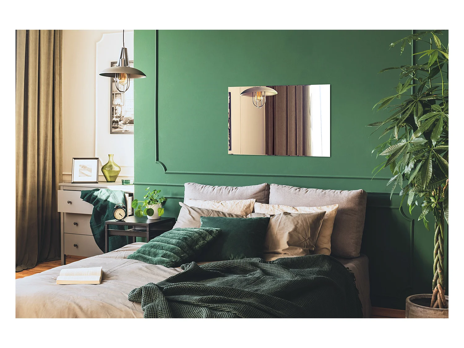 Spiegel voor de woonkamer, hal, kledingkast, 80x60 cm