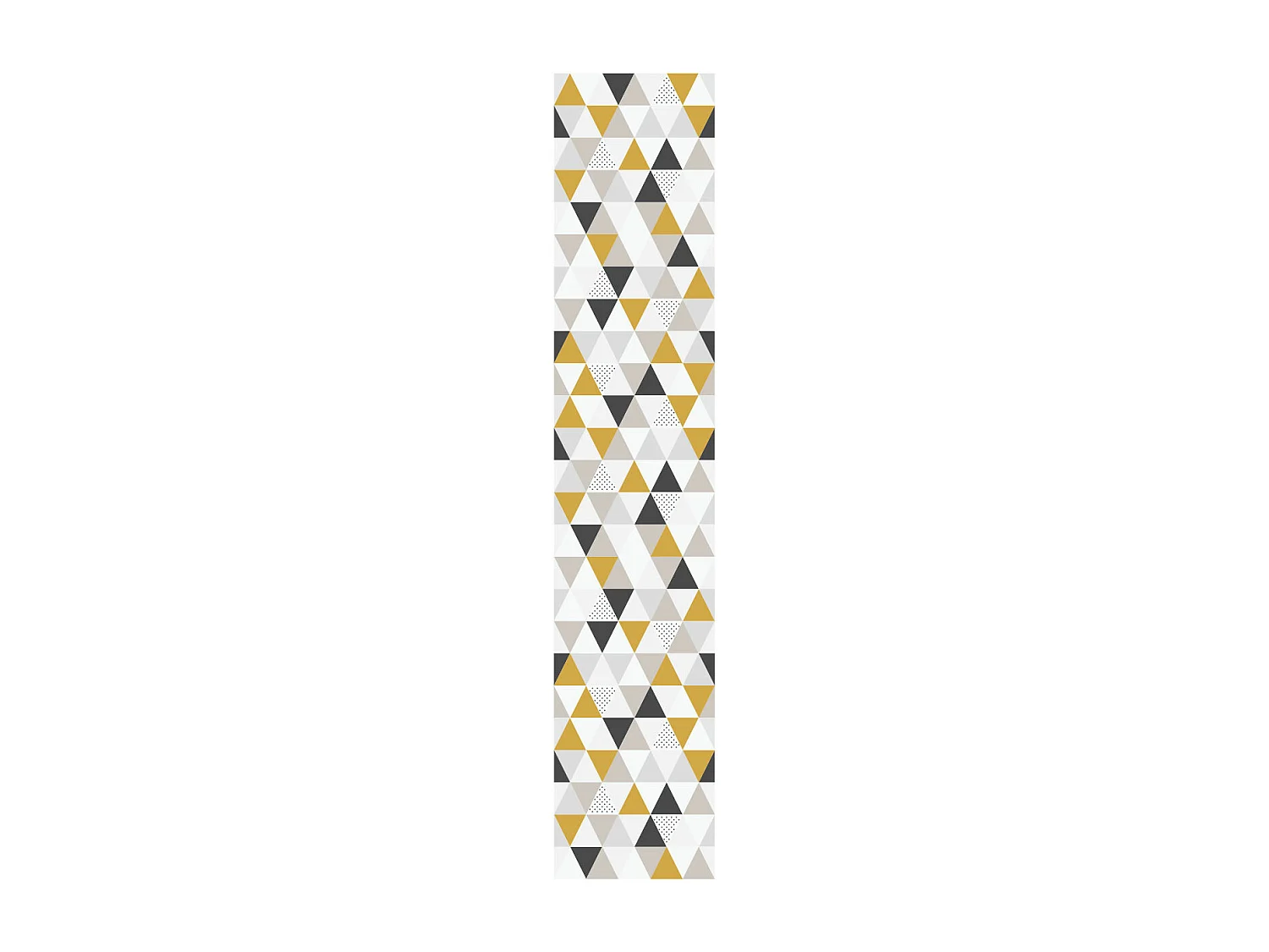 Papier peint intissé pré-encollé - MOTIF GÉOMÉTRIQUE SCANDINAVE TRIANGLES - 1 rouleau de 300x60cm