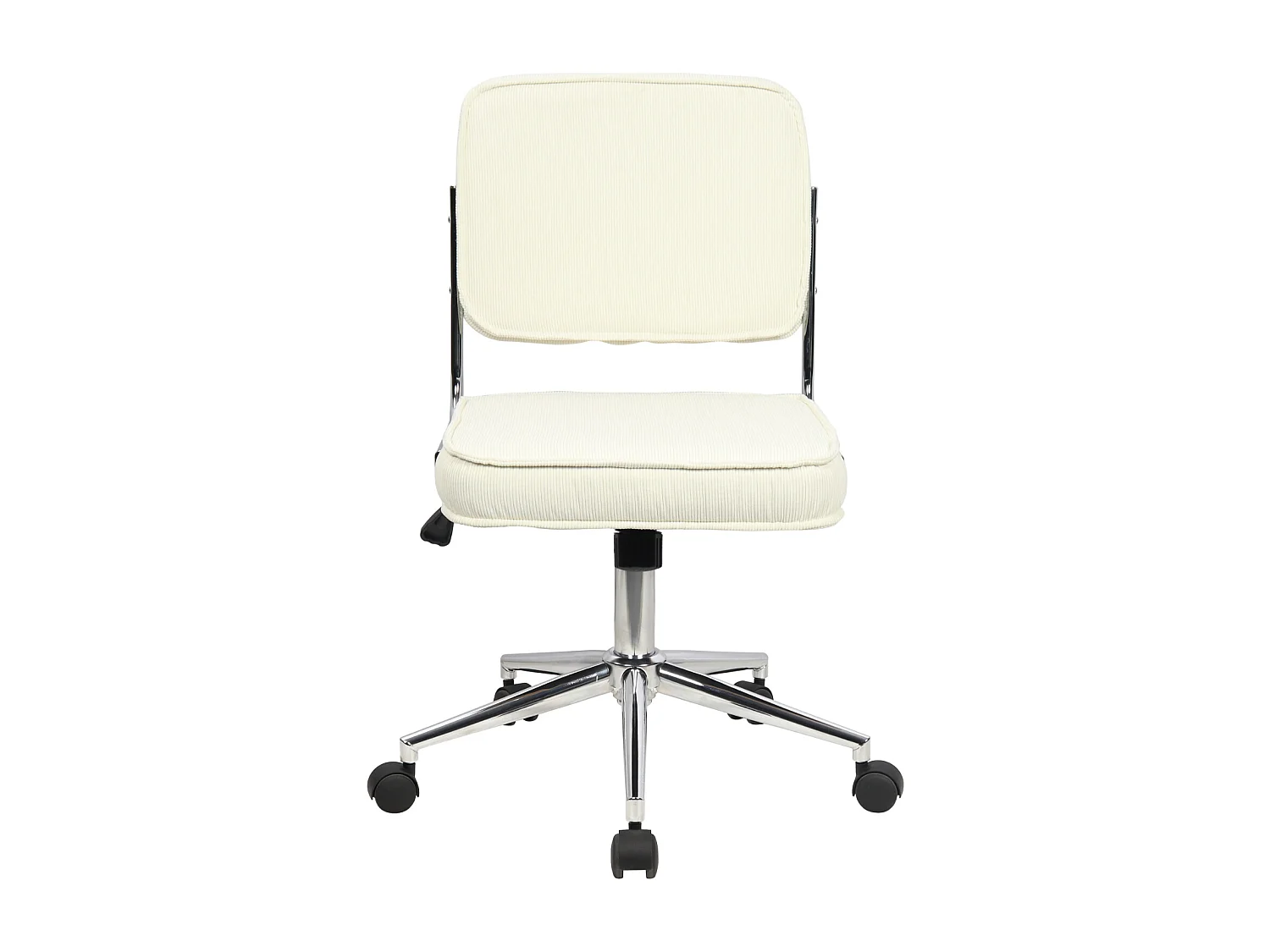 Chaise de bureau réglable en hauteur avec roulettes