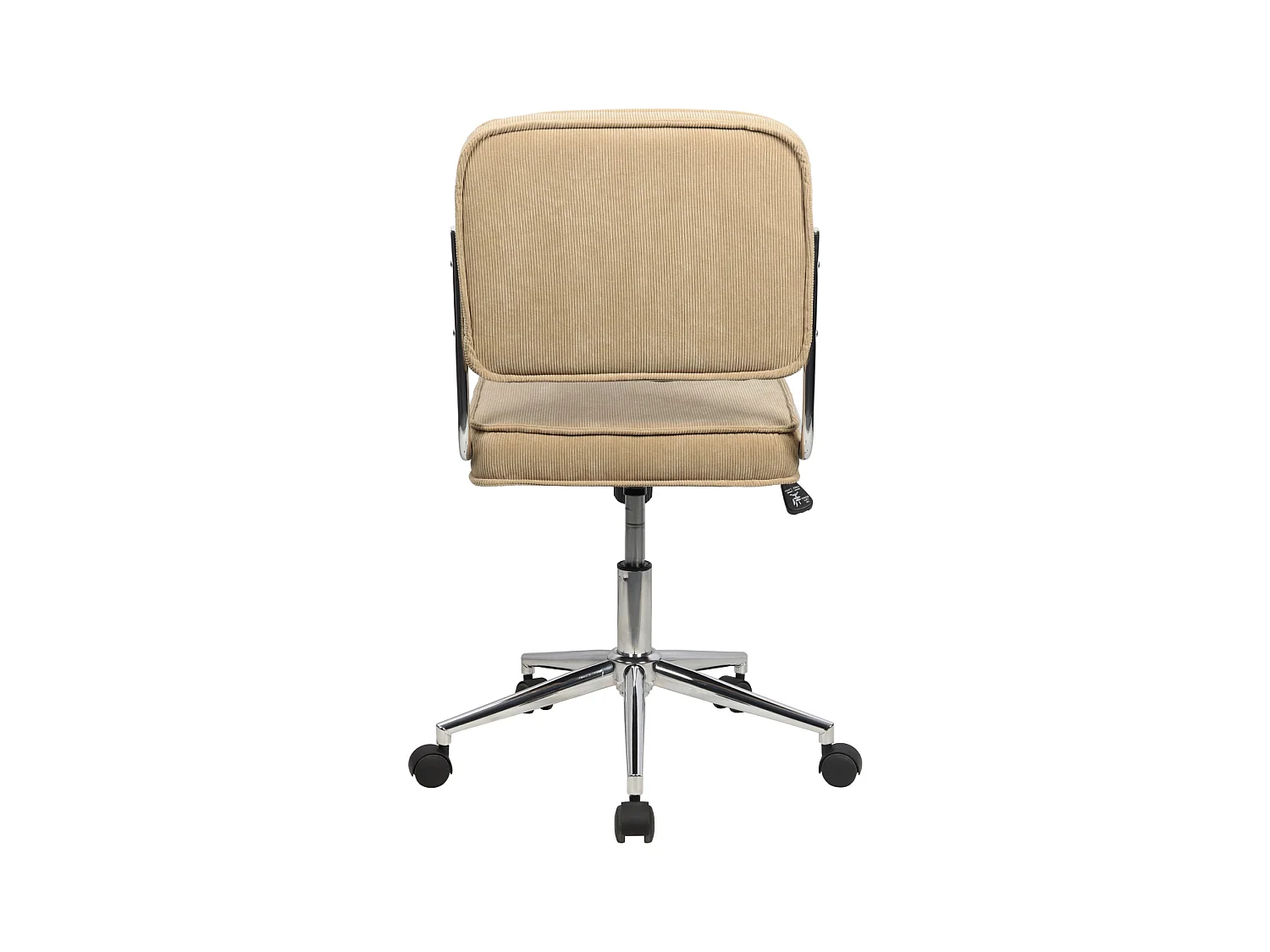 Chaise de bureau réglable en hauteur avec roulettes