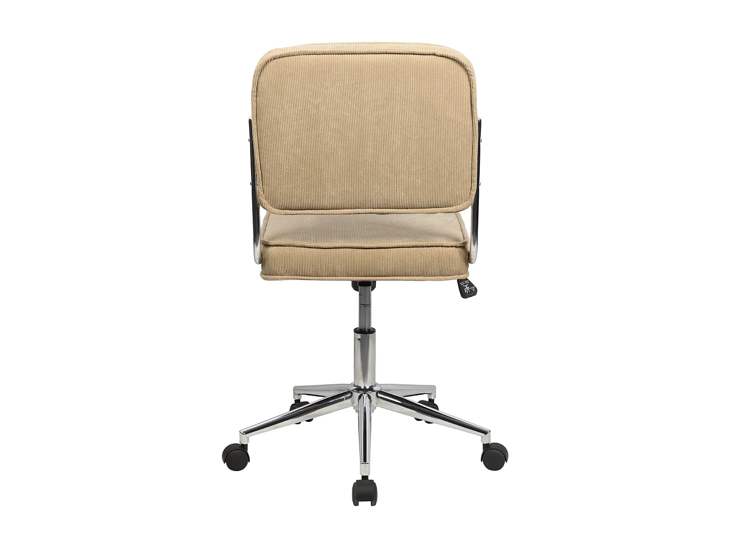 Chaise de bureau réglable en hauteur avec roulettes