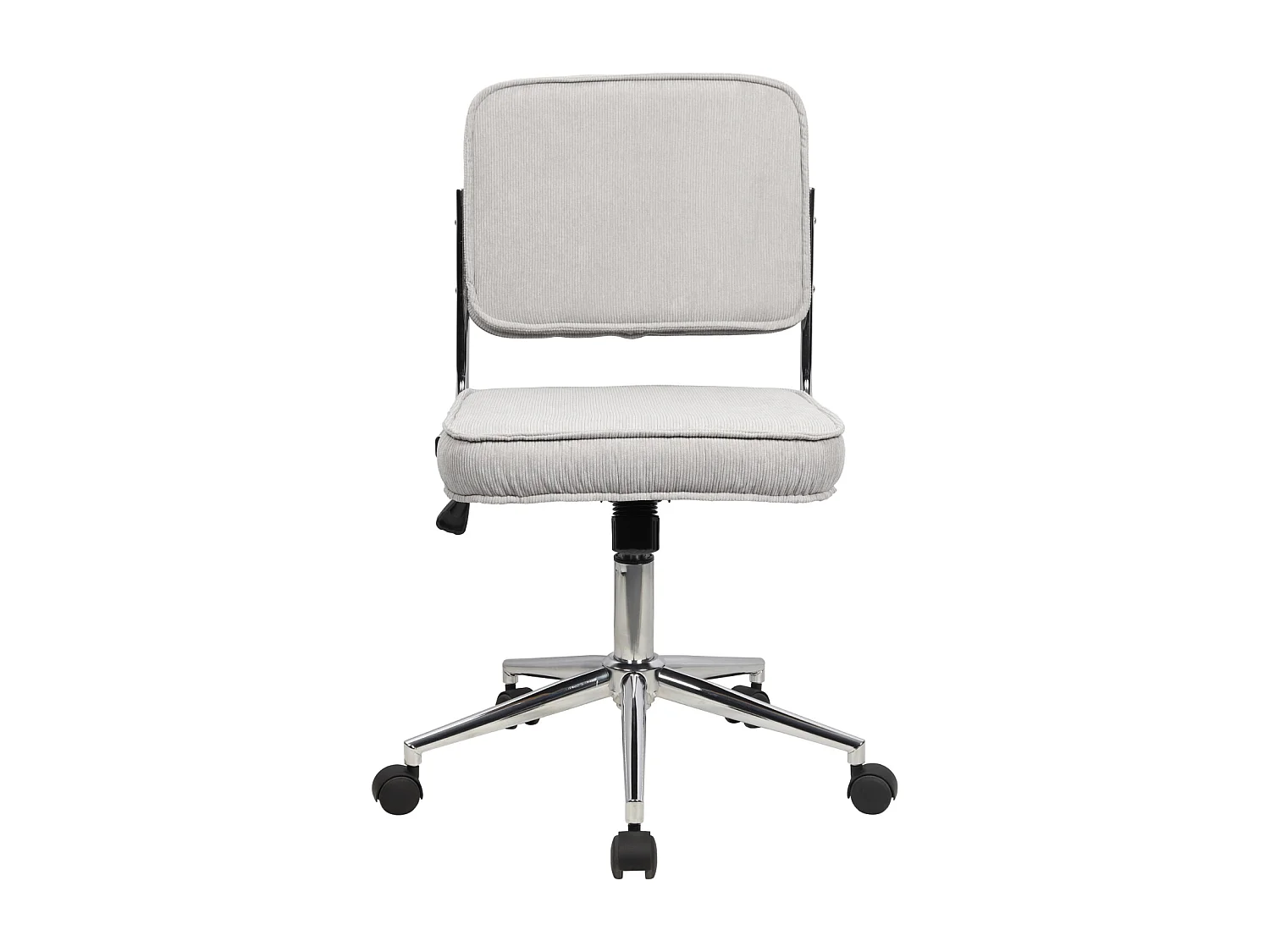 Chaise de bureau réglable en hauteur avec roulettes
