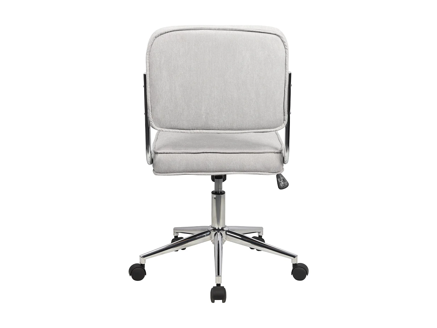 Chaise de bureau réglable en hauteur avec roulettes
