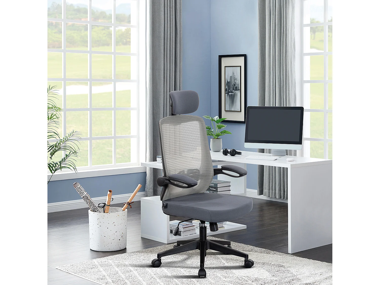 Chaise de bureau ergonomique réglable