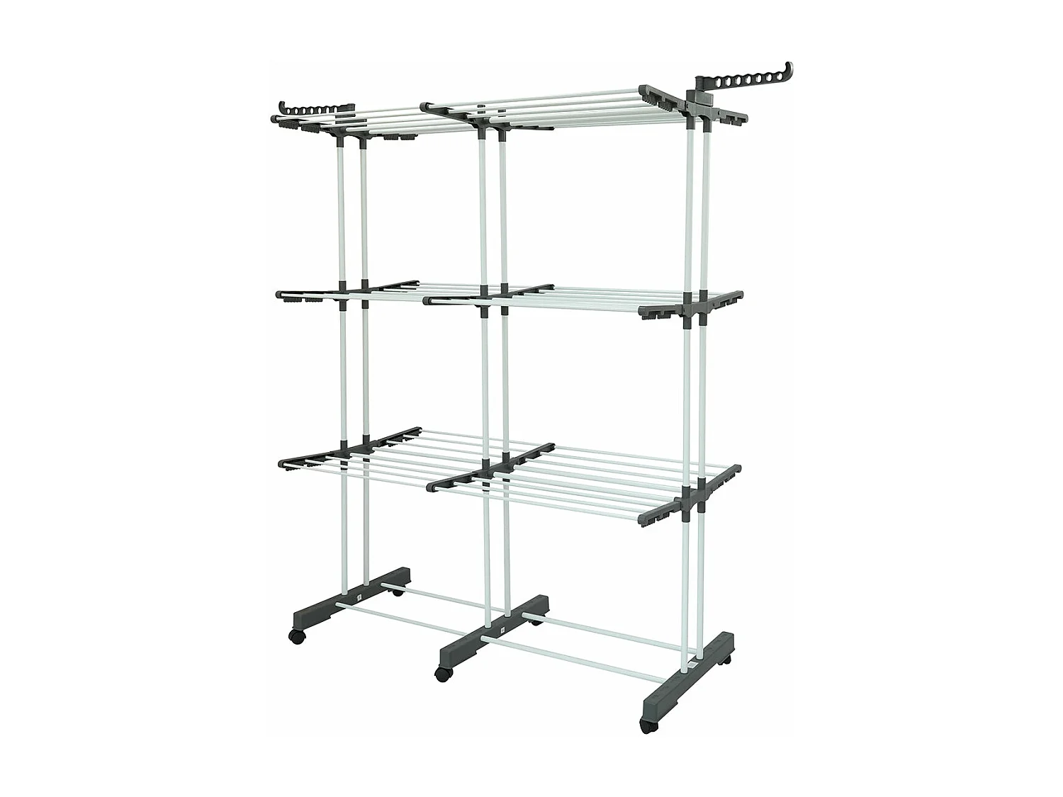 Etendoir à linge EXTRA PLUS Gris Acier 38m