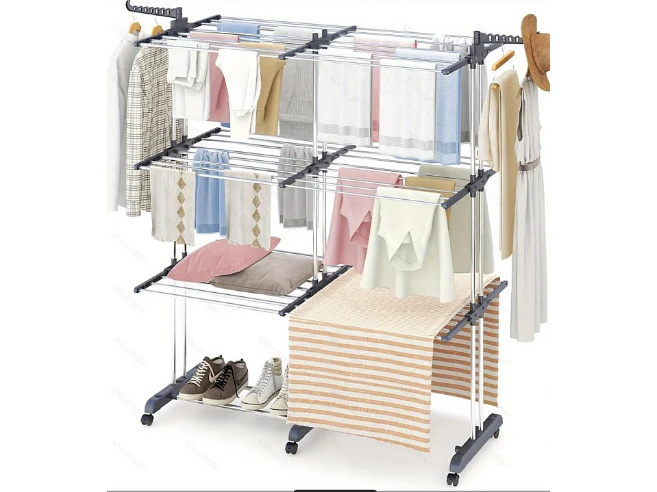 Séchoir à linge extensible XXL EXTRA 38M 3 niveaux