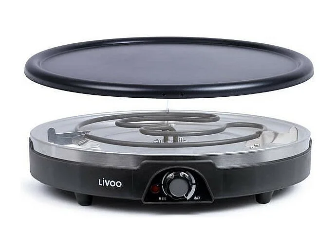 Crepes-Maker XXL Durchmesser 38 cm 1350 W Schwarz