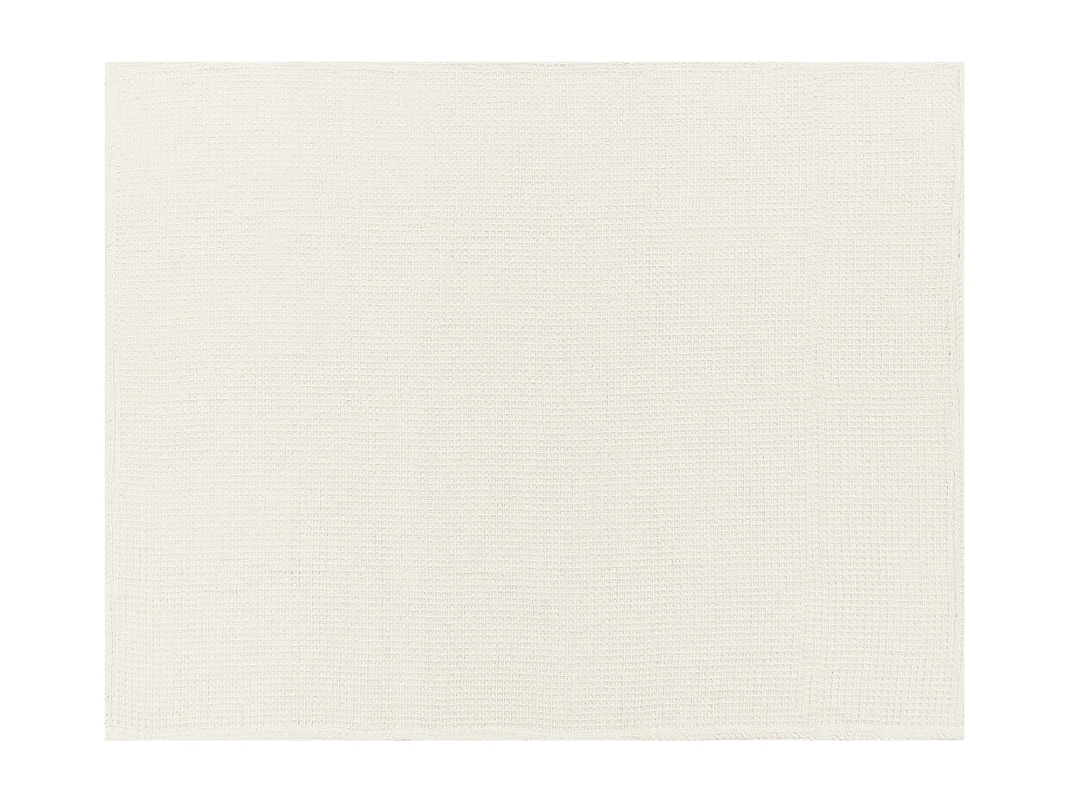 Narzuta na łóżko CHAGYL Bawełna 150 x 200 cm Jasnobeżowy