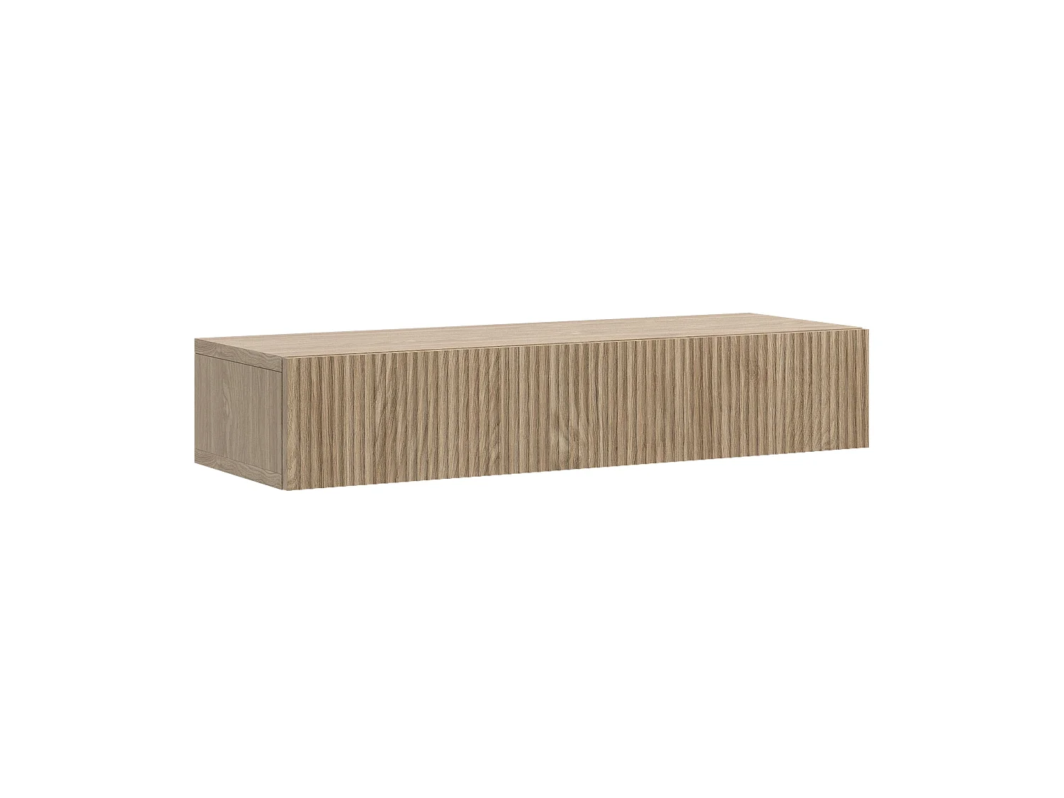 Hängekonsole - 90 cm - mit Schublade - Eichenholzoptik - NOLIE