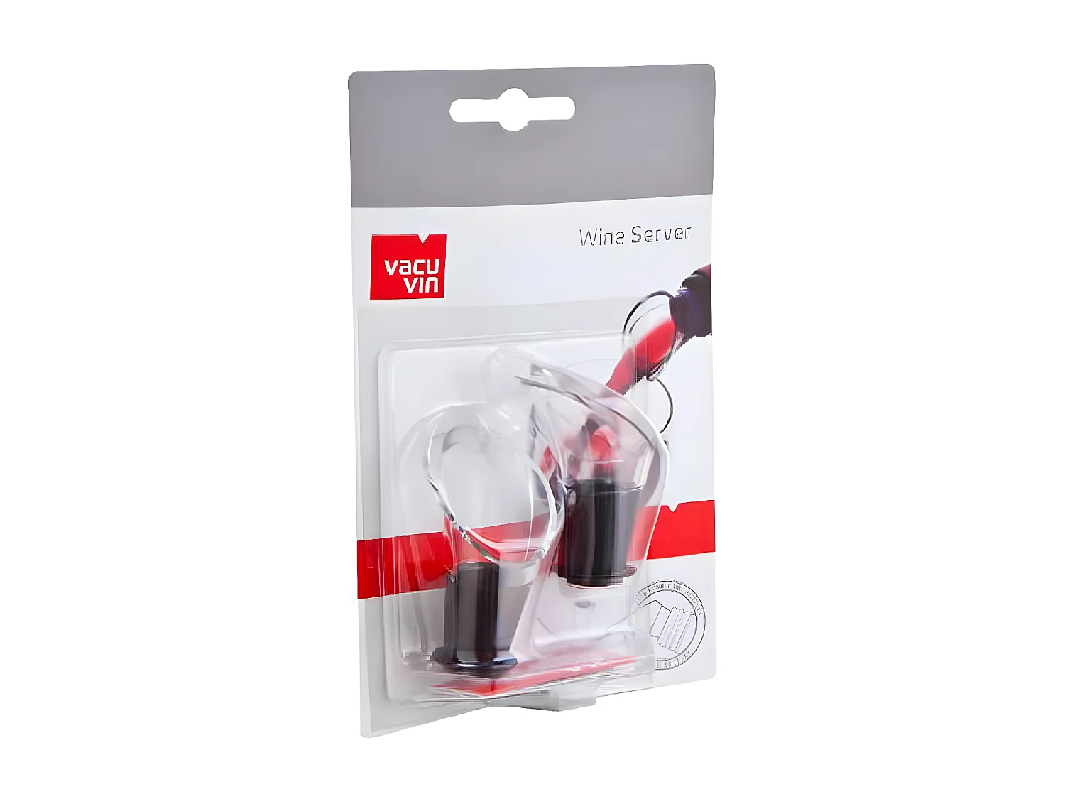 Set de 2 wine server cristal