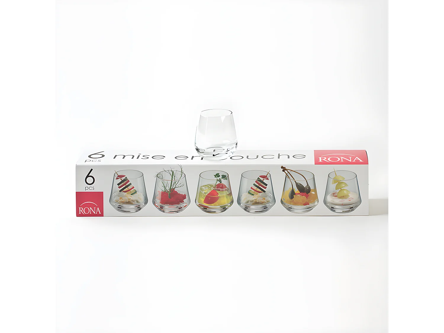 Boîte de 6 mises en bouche Concept