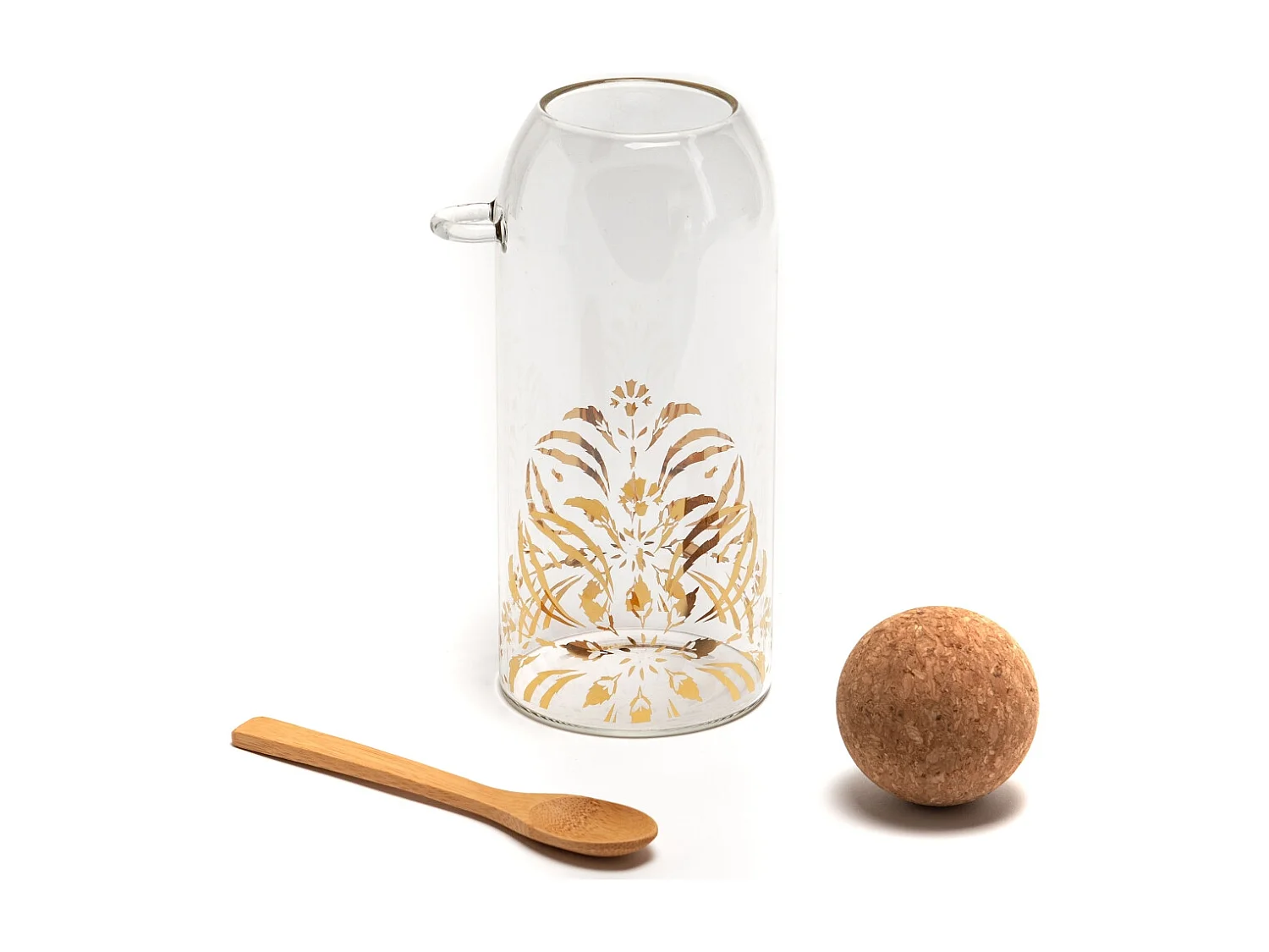 Pot de conservation avec cuillère Alix