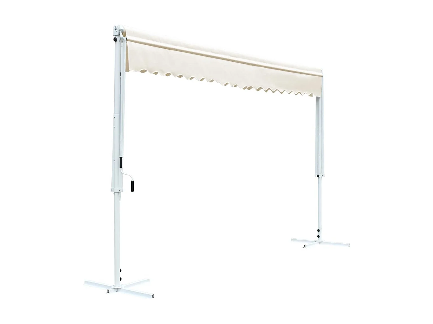 Toldo de pé 600x300 cm creme
