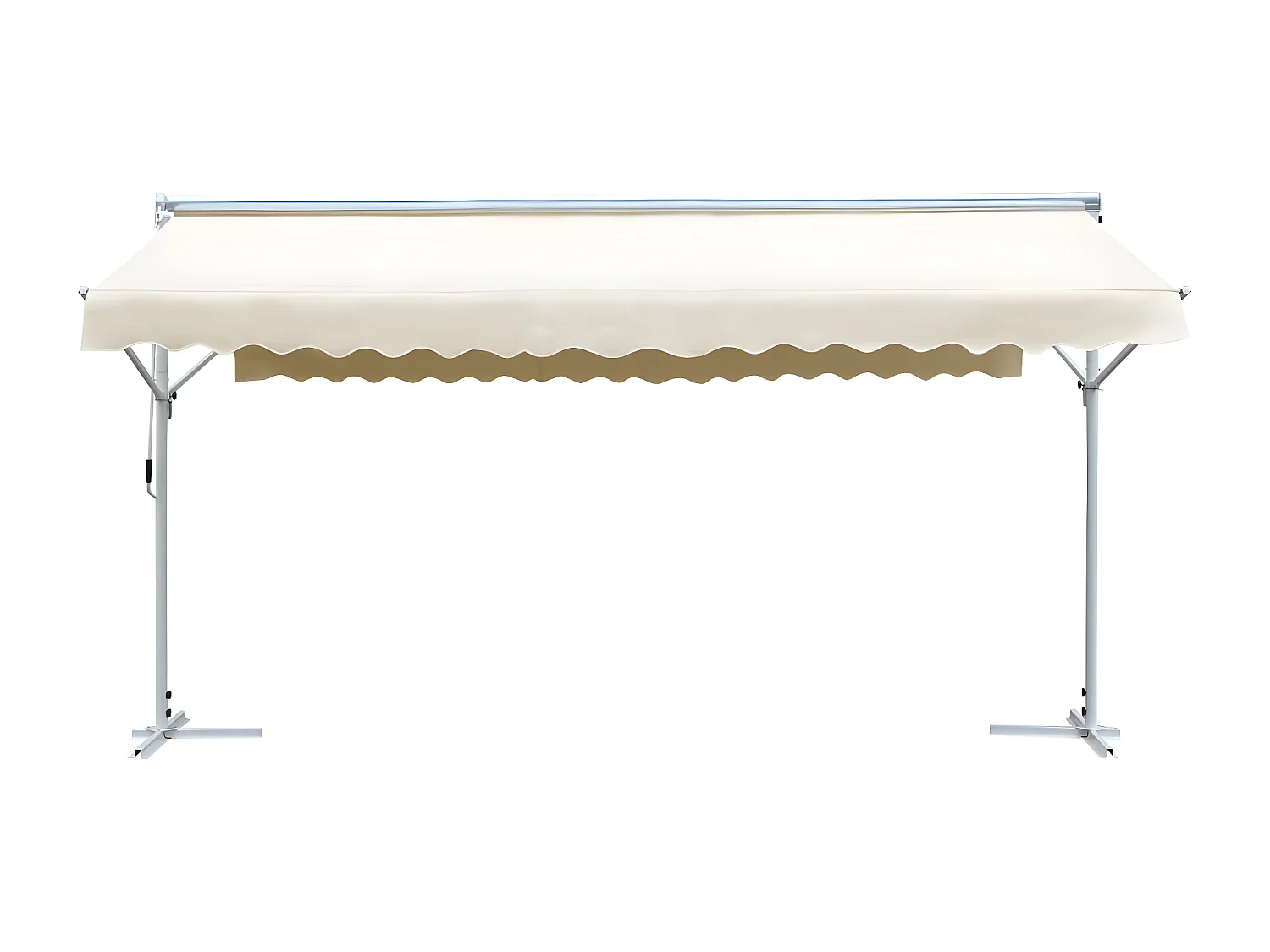 Toldo de pé 600x300 cm creme