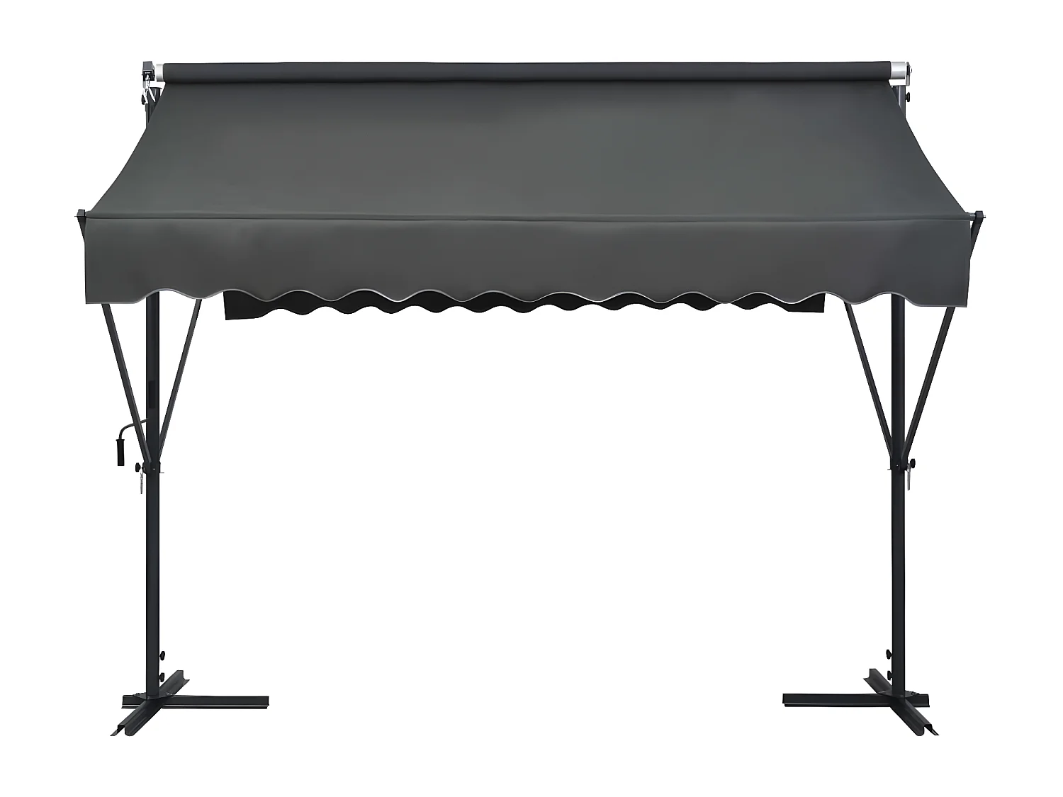 Toldo de pé 300x300 cm antracite