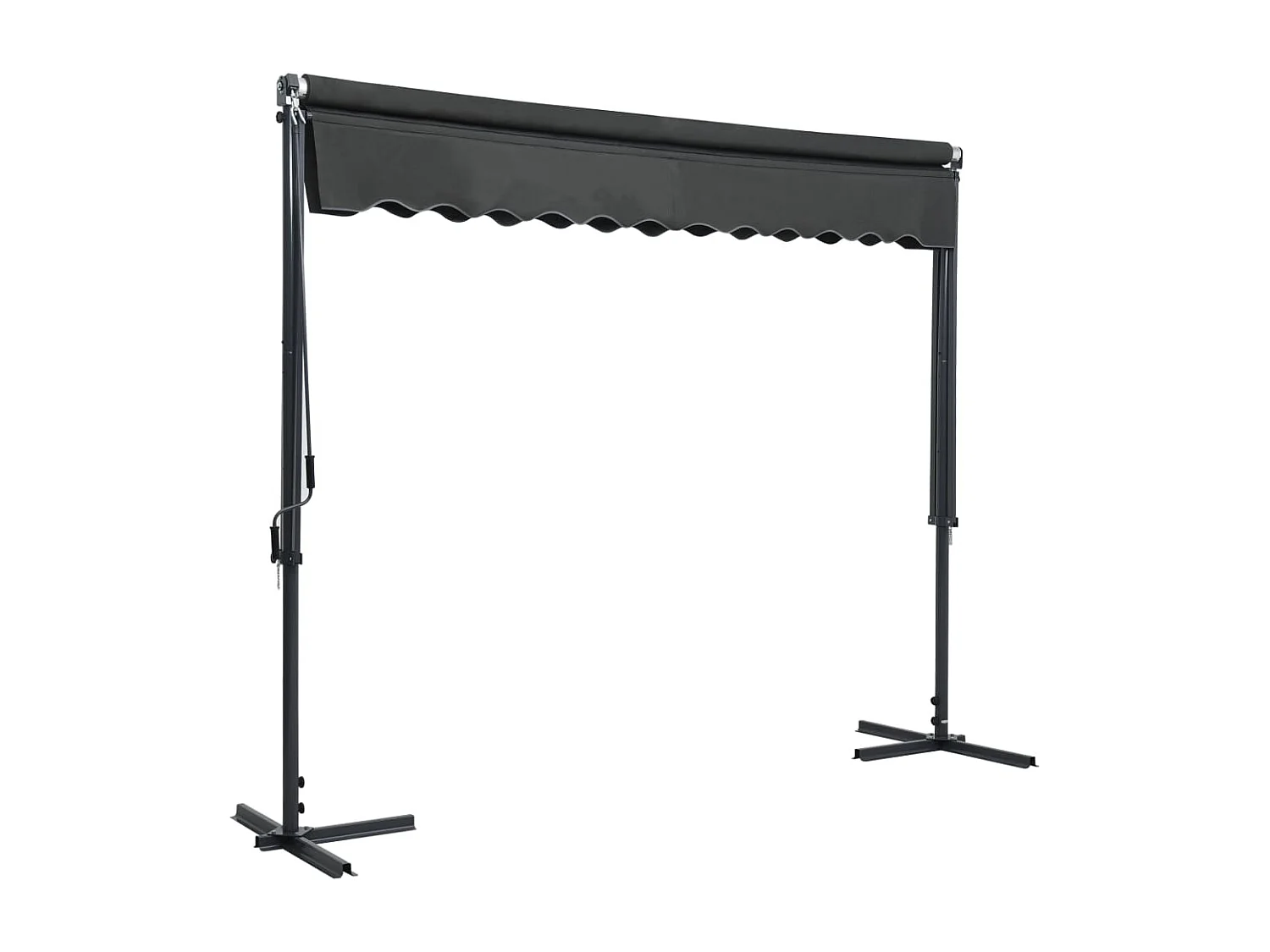 Toldo de pé 300x300 cm antracite
