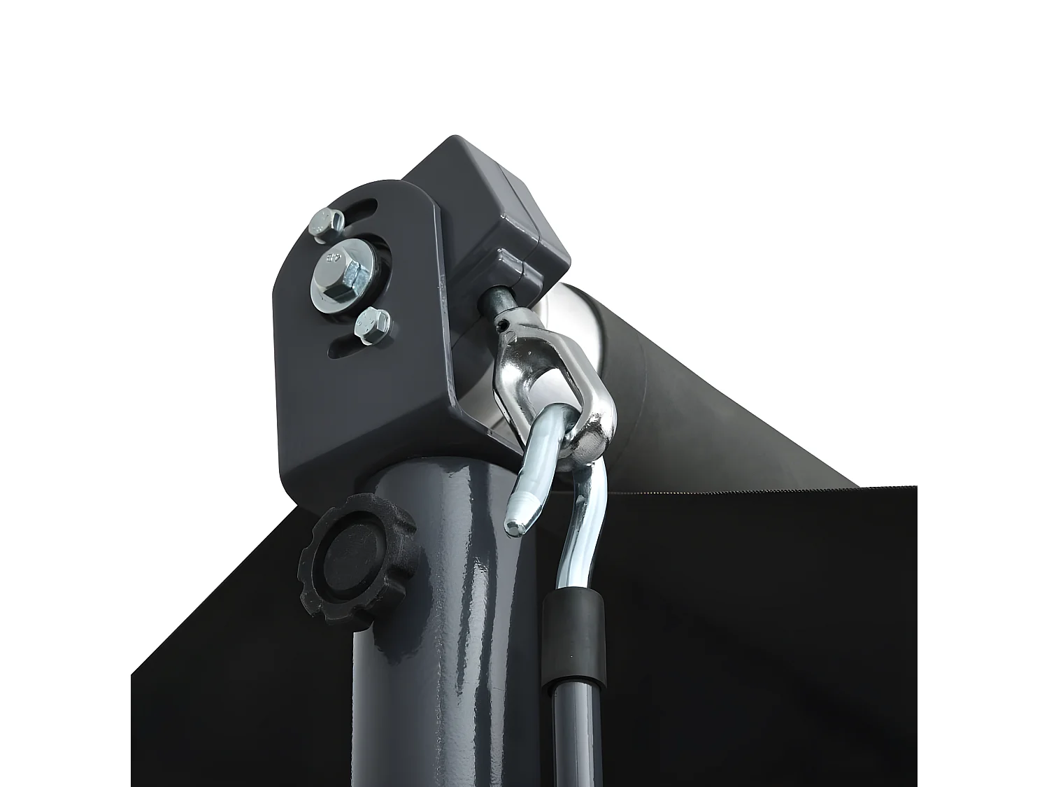 Toldo de pé 300x300 cm antracite