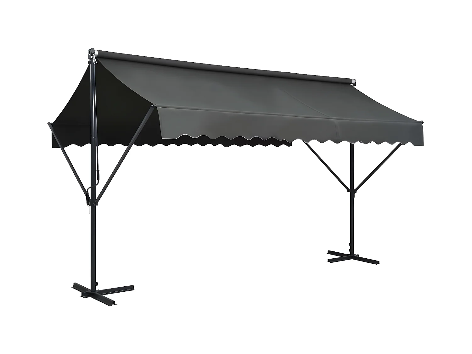 Toldo de pé 400x300 cm antracite