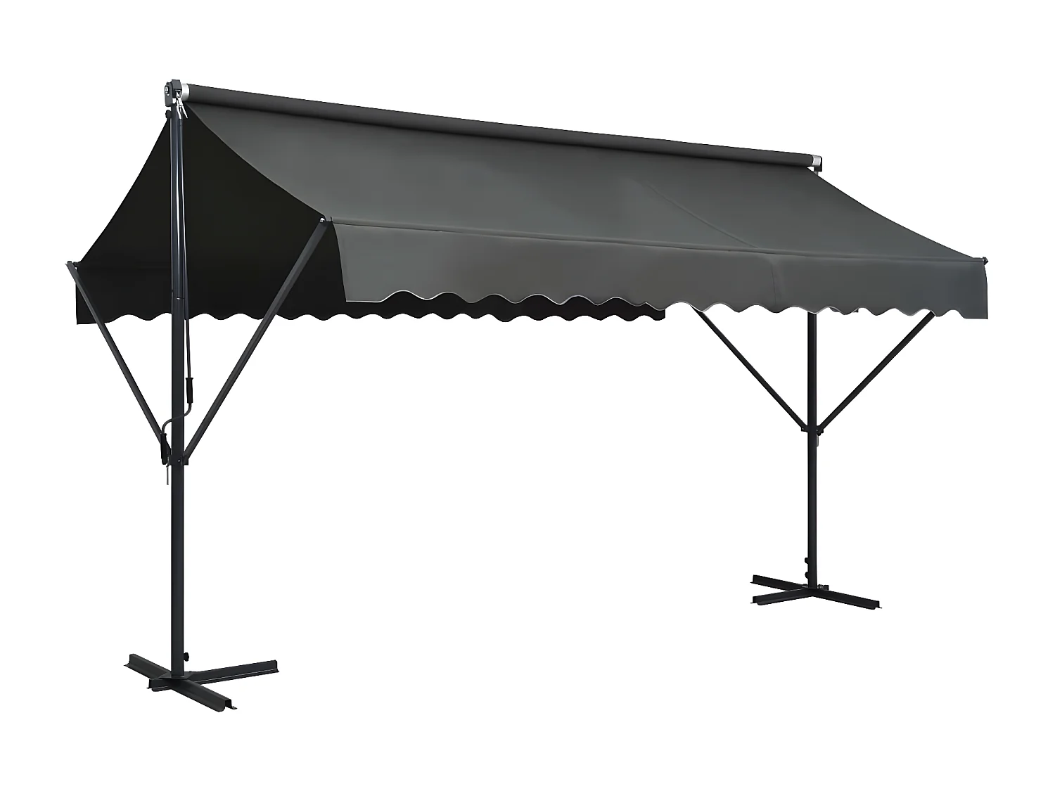 Toldo de pé 400x300 cm antracite