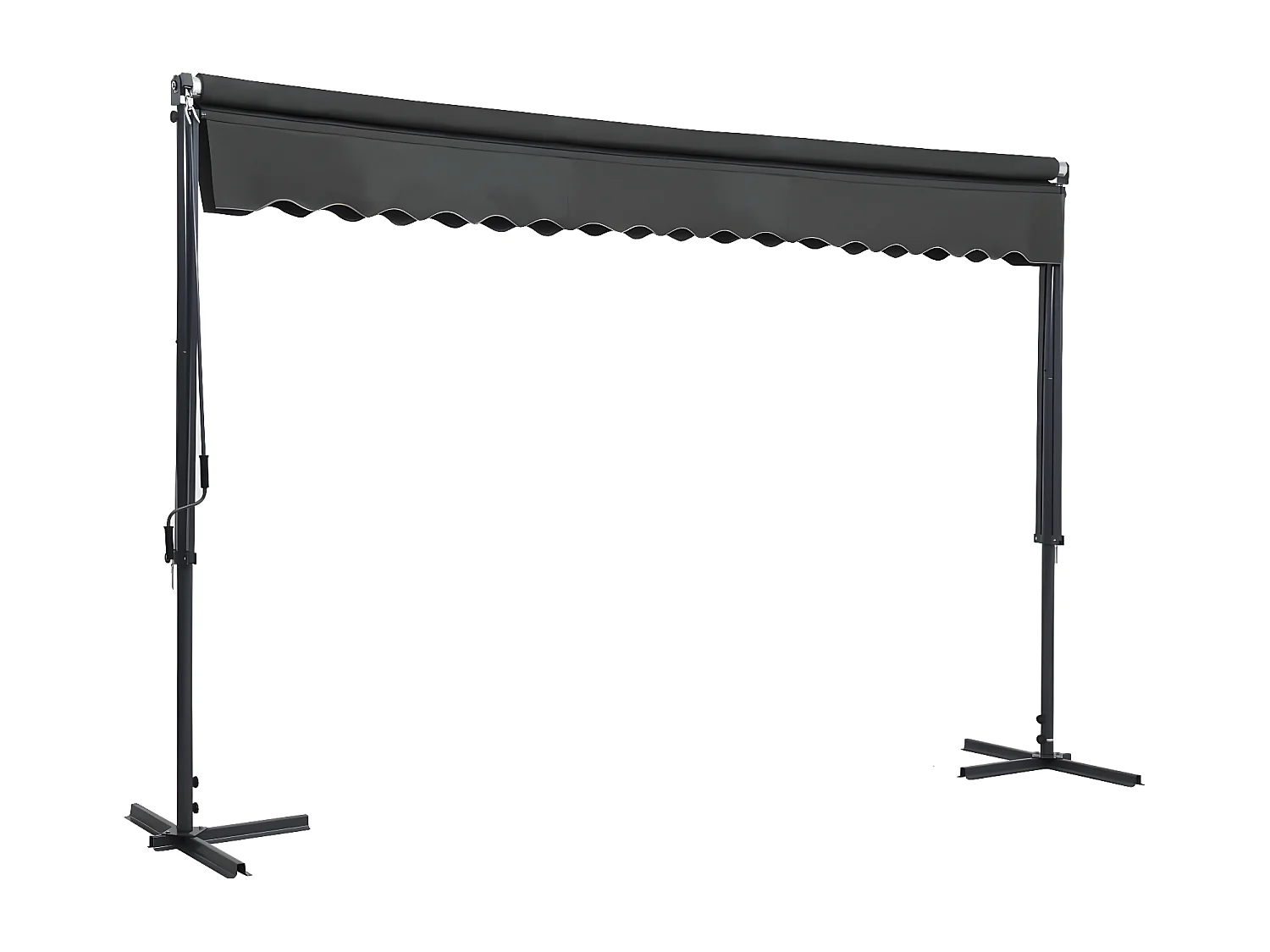 Toldo de pé 400x300 cm antracite